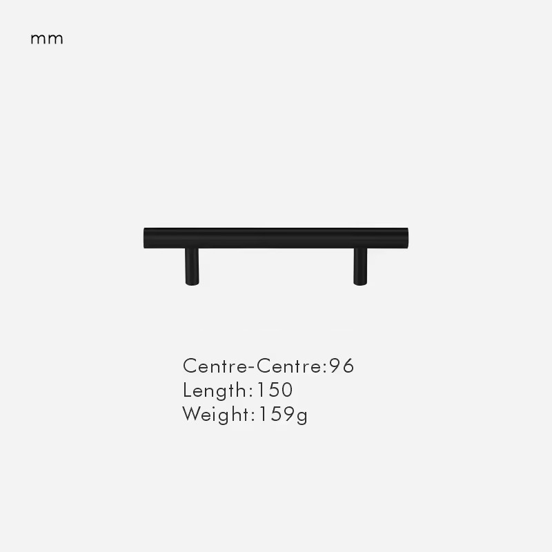 Matte Black / Handle 150mm