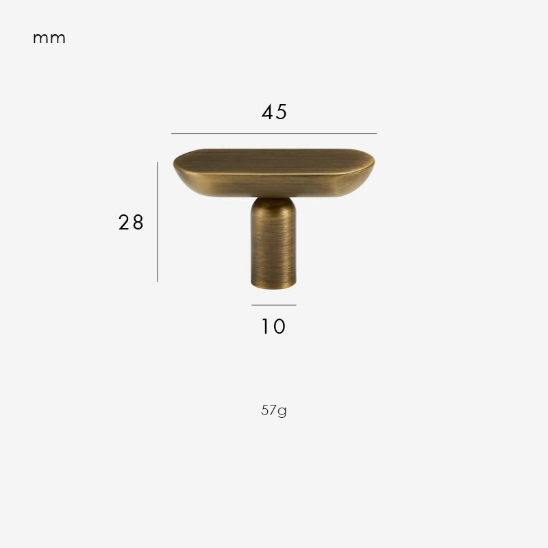 Antique Brass / T-bar 45mm