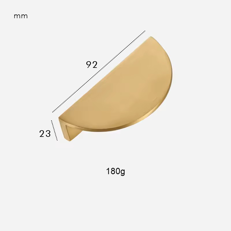 Dimensions for Half Moon 92mm