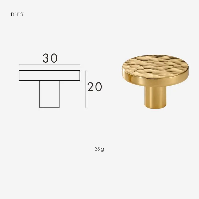Dimensions for Knob 30mm