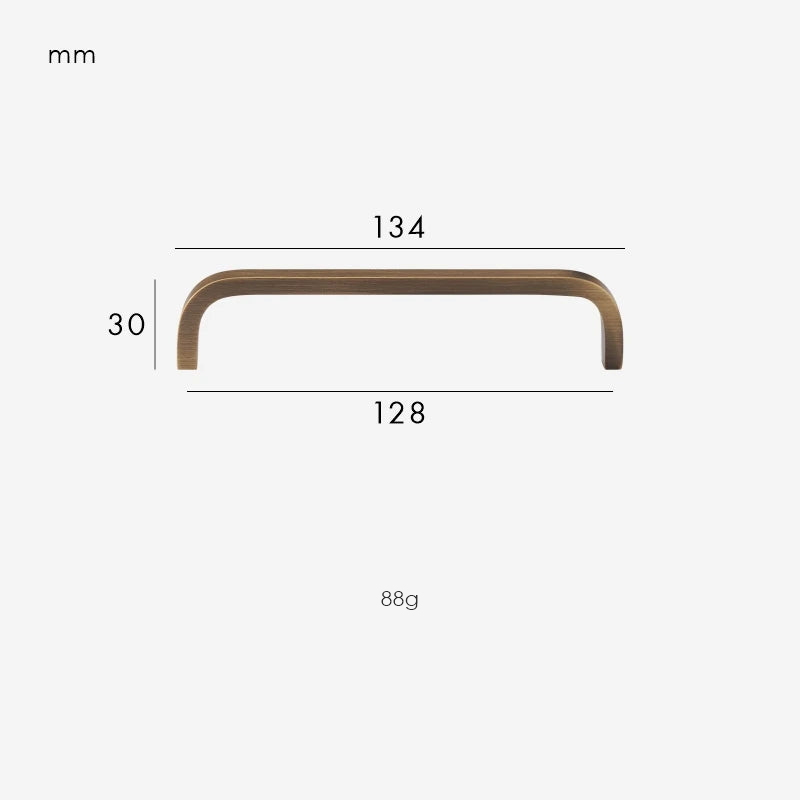 Antique Brass / Handle 134mm