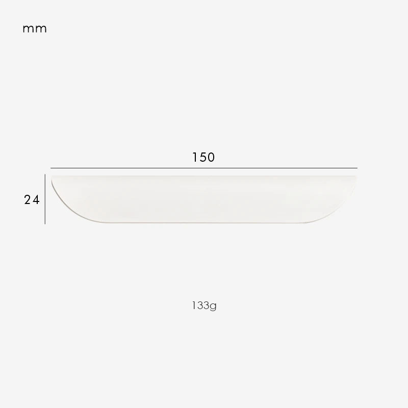 Dimensions for White / Edge 150mm