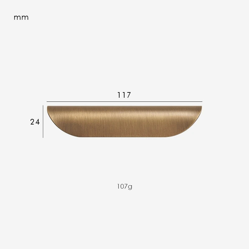 Antique Brass / Edge 117mm