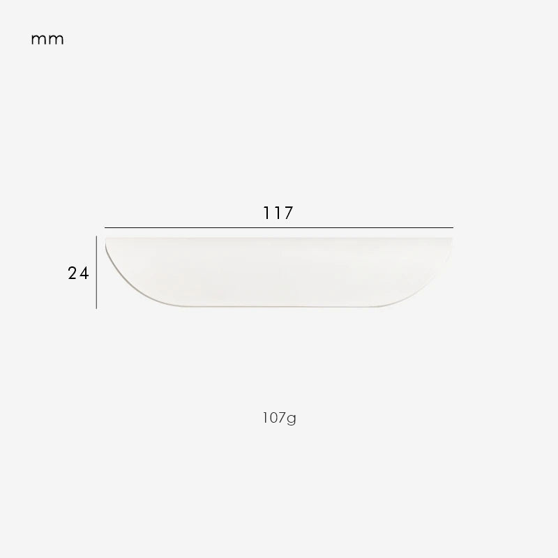 Dimensions for White / Edge 117mm
